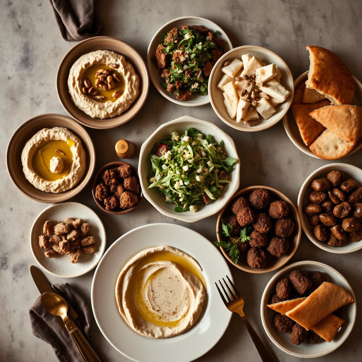 طبق مقبلات سرايا